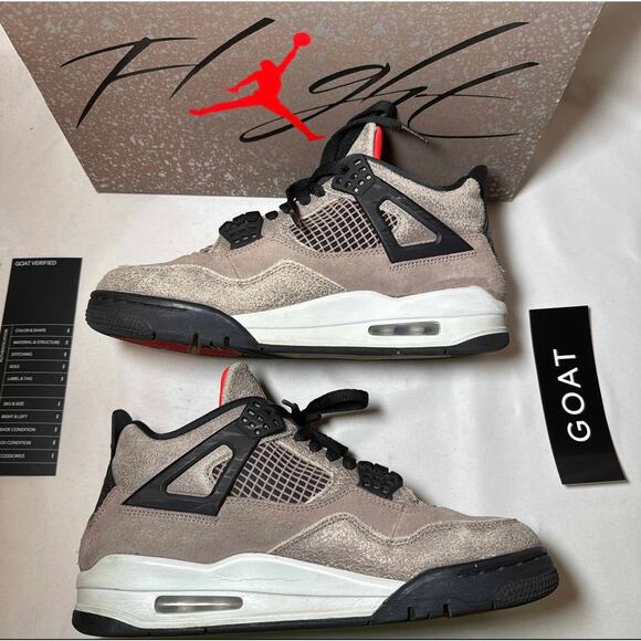 Size 8 - Nike Air Jordan 4 Retro Taupe Haze Men's Shoes Ships Now - Picture 3 of 10